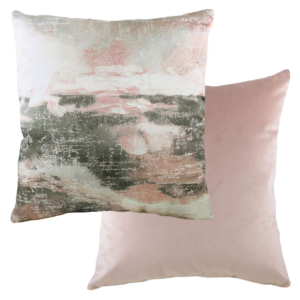 Evans Lichfield Landscape Abstract Print Cushion Cover