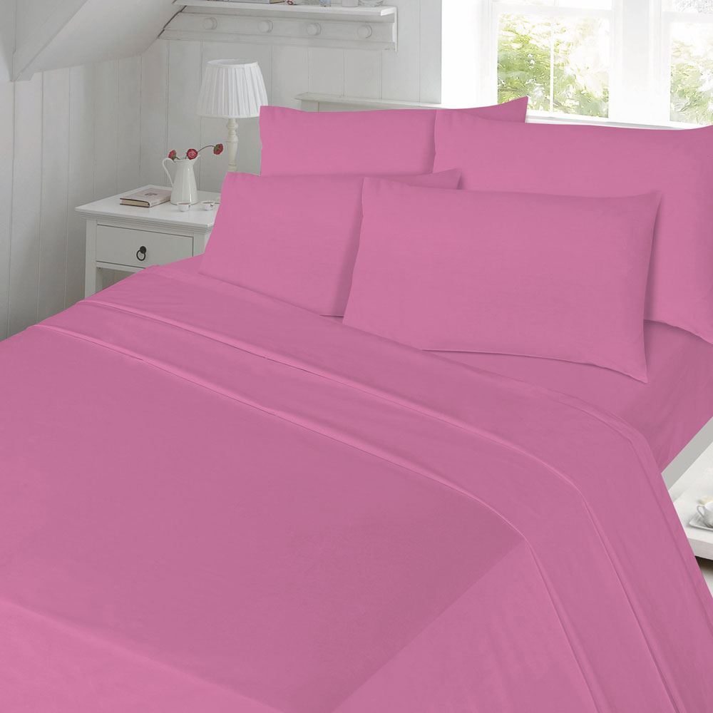 Night Zone Polycotton Percale 180 Thread Count Extra Deep Fitted Sheet