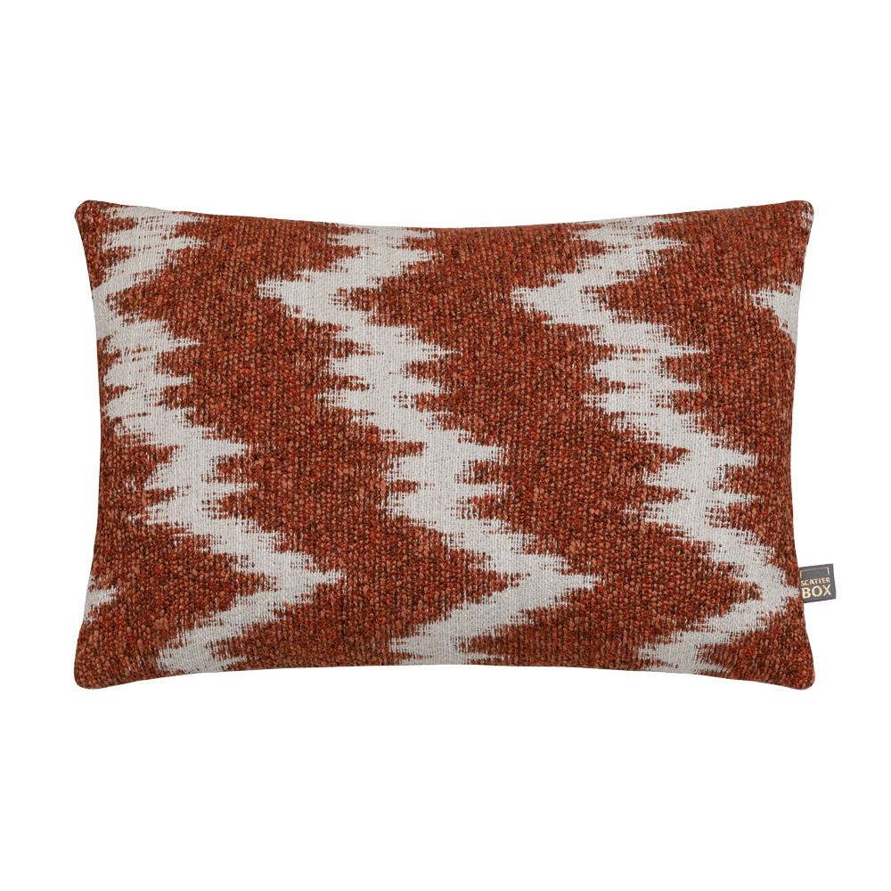 Scatter Box Oscar Abstract Woven Textured Feather Filled Cushion