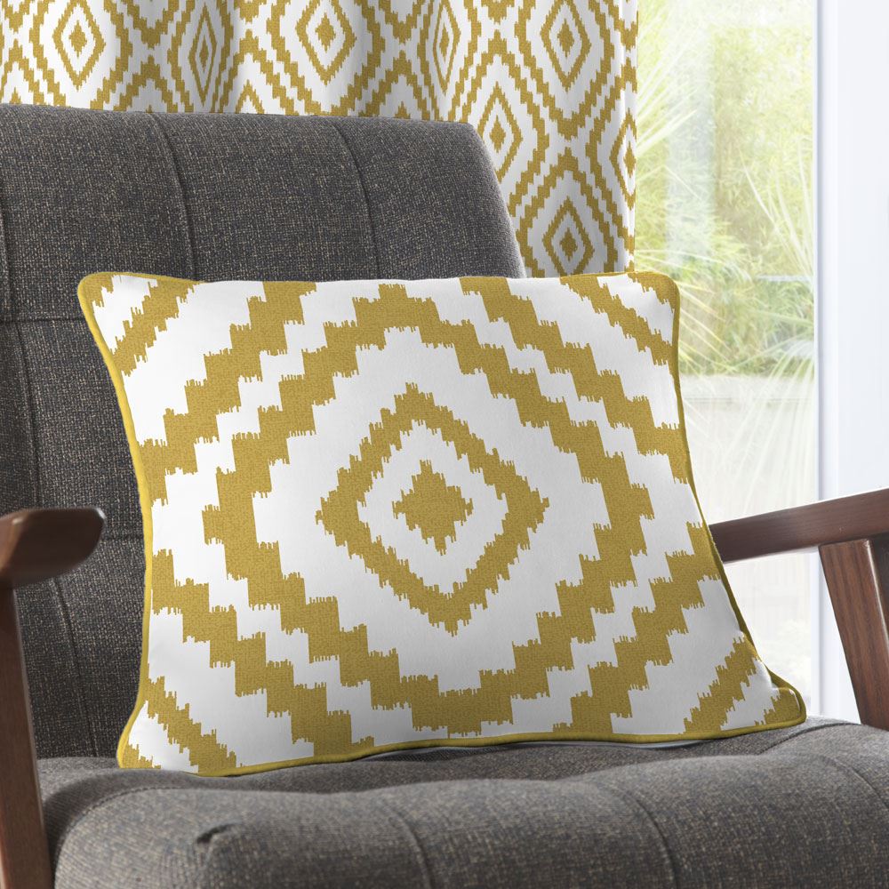 Fusion Navaho Geometric Print 100% Cotton Cushion Cover