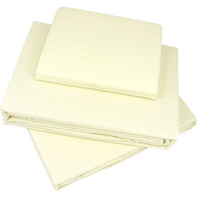 Linens Limited 100% Brushed Cotton Flannelette Fitted Sheet
