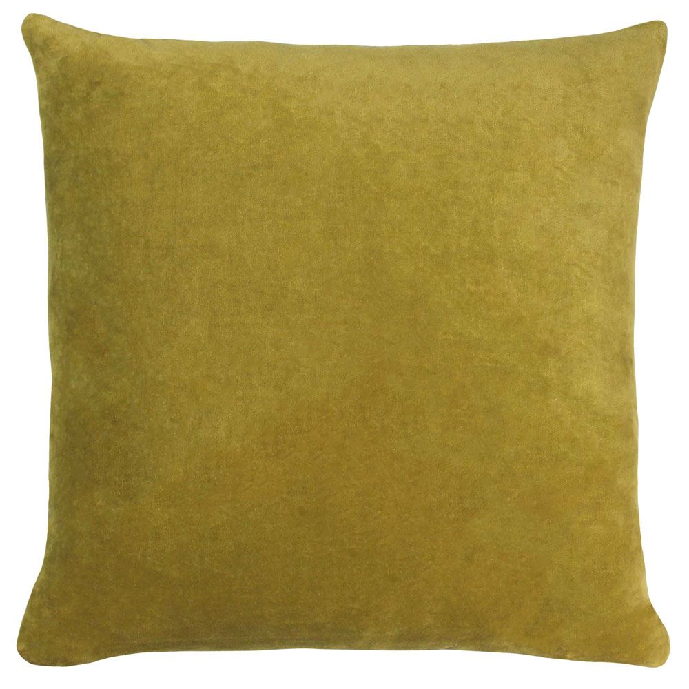 Furn Solo Plain Velvet 100% Cotton Cushion Cover