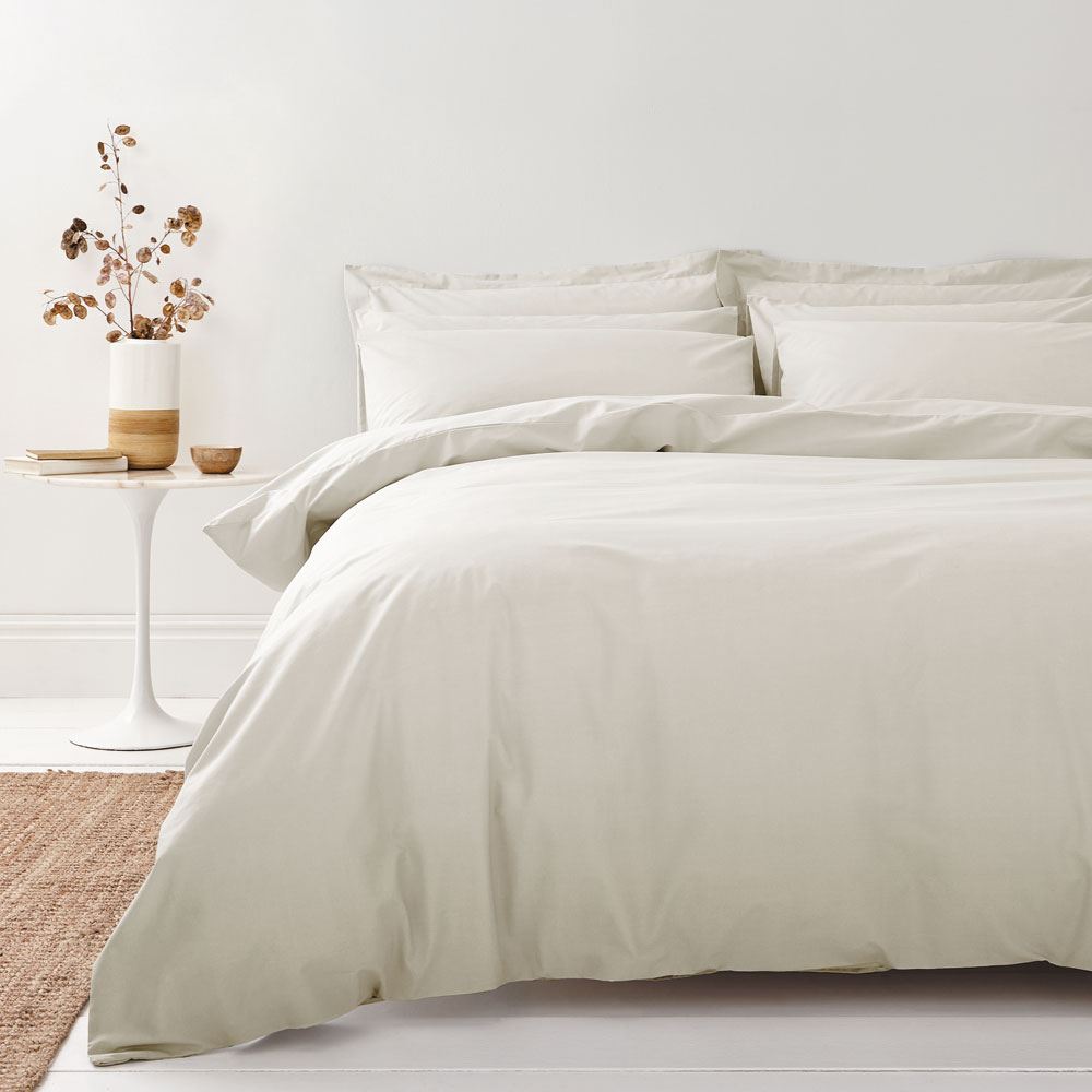Bianca 100% Organic Cotton 200 Thread Count Duvet Cover Set