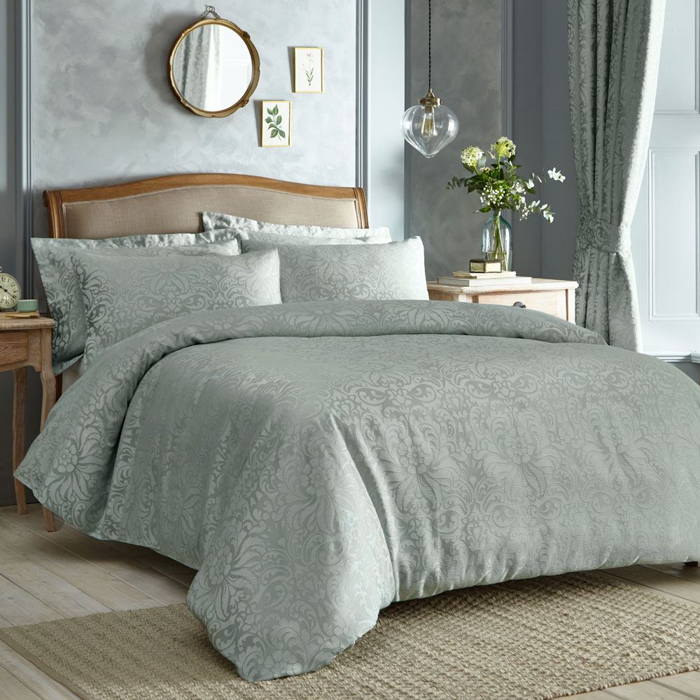 Appletree Heritage Worcester Woven Jacquard Duvet Cover Set