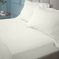 Bianca Plain Dye 100% Egyptian Cotton 180 Thread Count Fitted Sheet