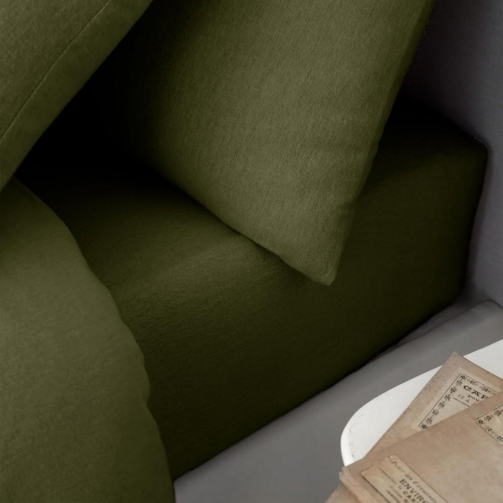 Catherine Lansfield 100% Brushed Cotton Fitted Sheet