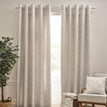 Catherine Lansfield Brooke Floral Eyelet Lined Curtains