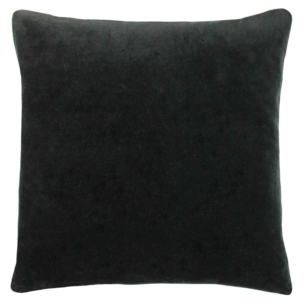Furn Solo Plain Velvet 100% Cotton Cushion Cover