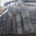 Appletree Hygge Verbier Check 100% Brushed Cotton Bedspread