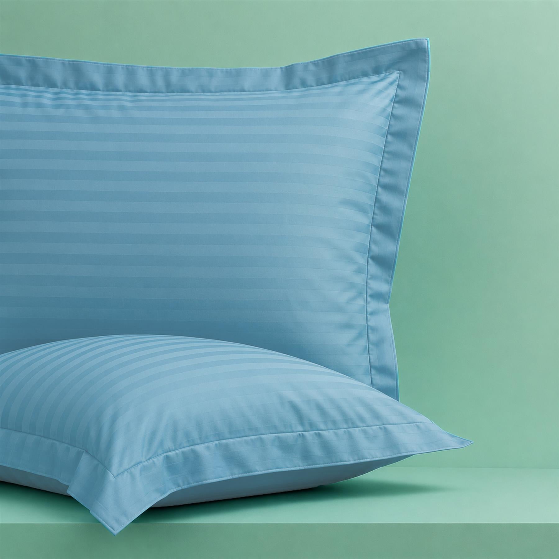 Night Zone Satin Stripe 100% Cotton 250 Thread Count Oxford Pillow Case