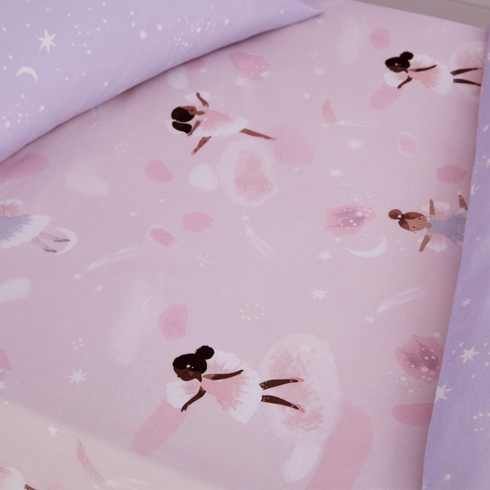 Catherine Lansfield Dancing Fairies Double Fitted Sheet