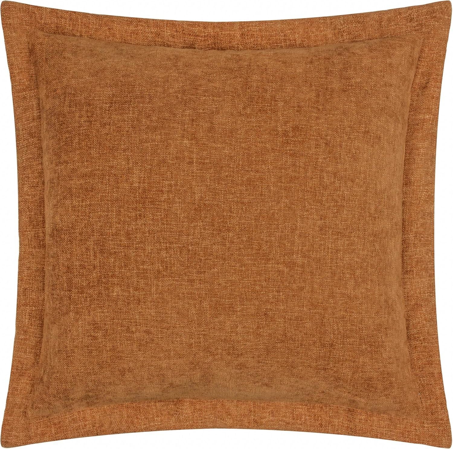 Yard Dune Velvet Chenille Textured Oxford Edge Cushion Cover