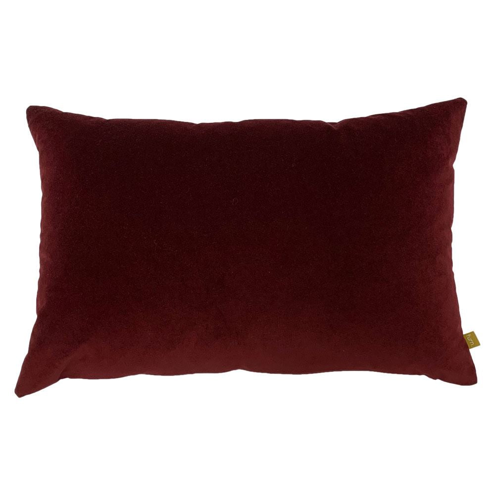 Furn Contra Geometric Texture Velvet Cushion Cover