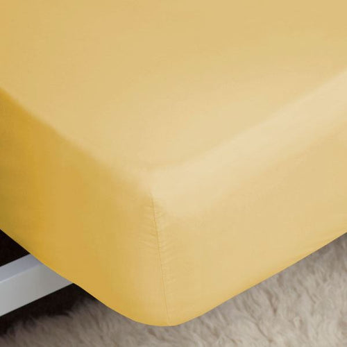 Belledorm Easycare Polycotton Percale 200 Thread Count 11 Inch Deep Fitted Sheet