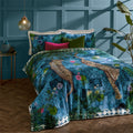 Paoletti Majorelle Leopards 100% Cotton 200 Thread Count Duvet Cover Set