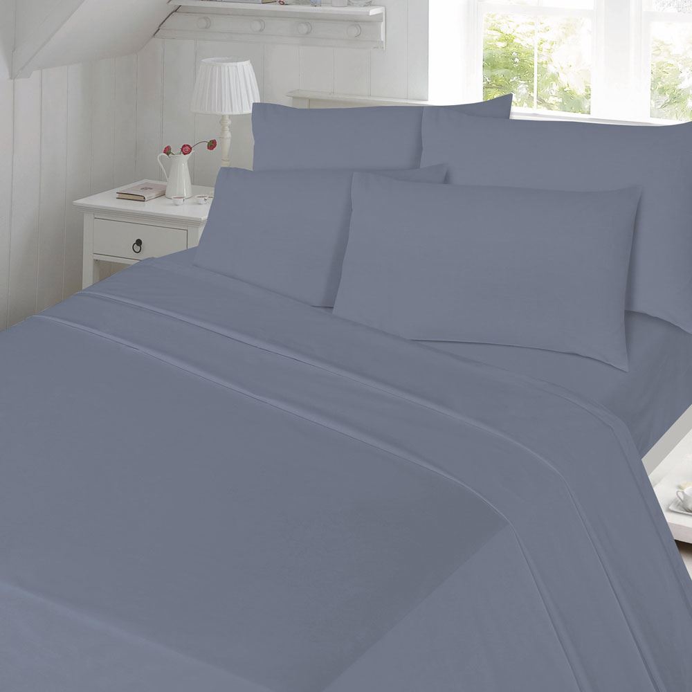 Night Zone Polycotton Percale 180 Thread Count Duvet Cover Set