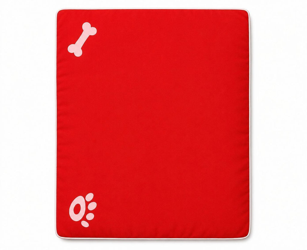 Night Zone Super Soft Bone & Paw Pet Bed Mat