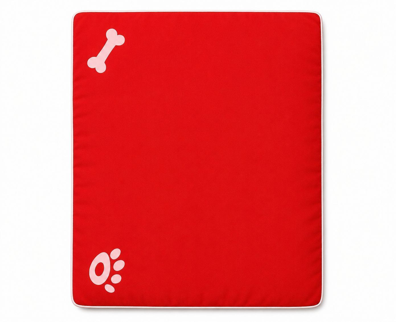 Night Zone Super Soft Bone & Paw Pet Bed Mat