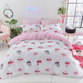 Sassy B Lip Service Print Reversible Duvet Cover Set