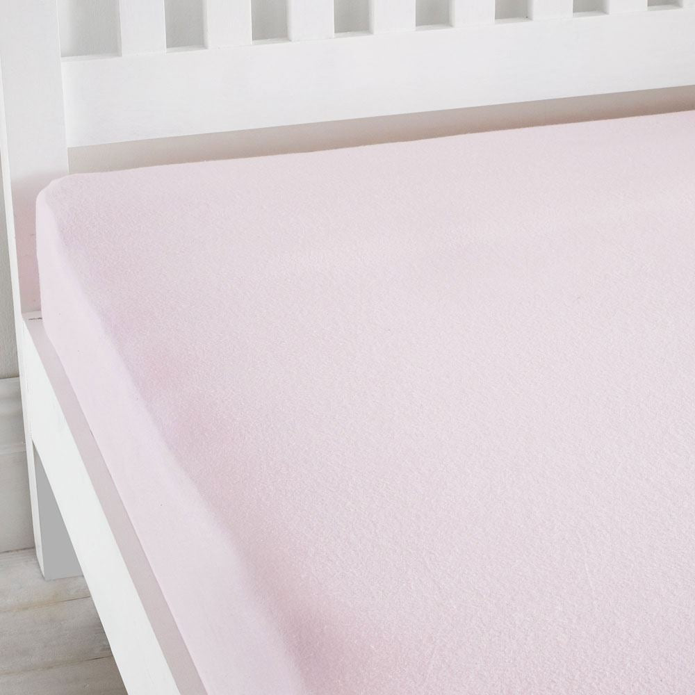 Catherine Lansfield Plain Dyed 100% Brushed Cotton Flannelette Fitted Sheet