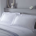 Serene Renaissance Lace Trim Duvet Cover Set