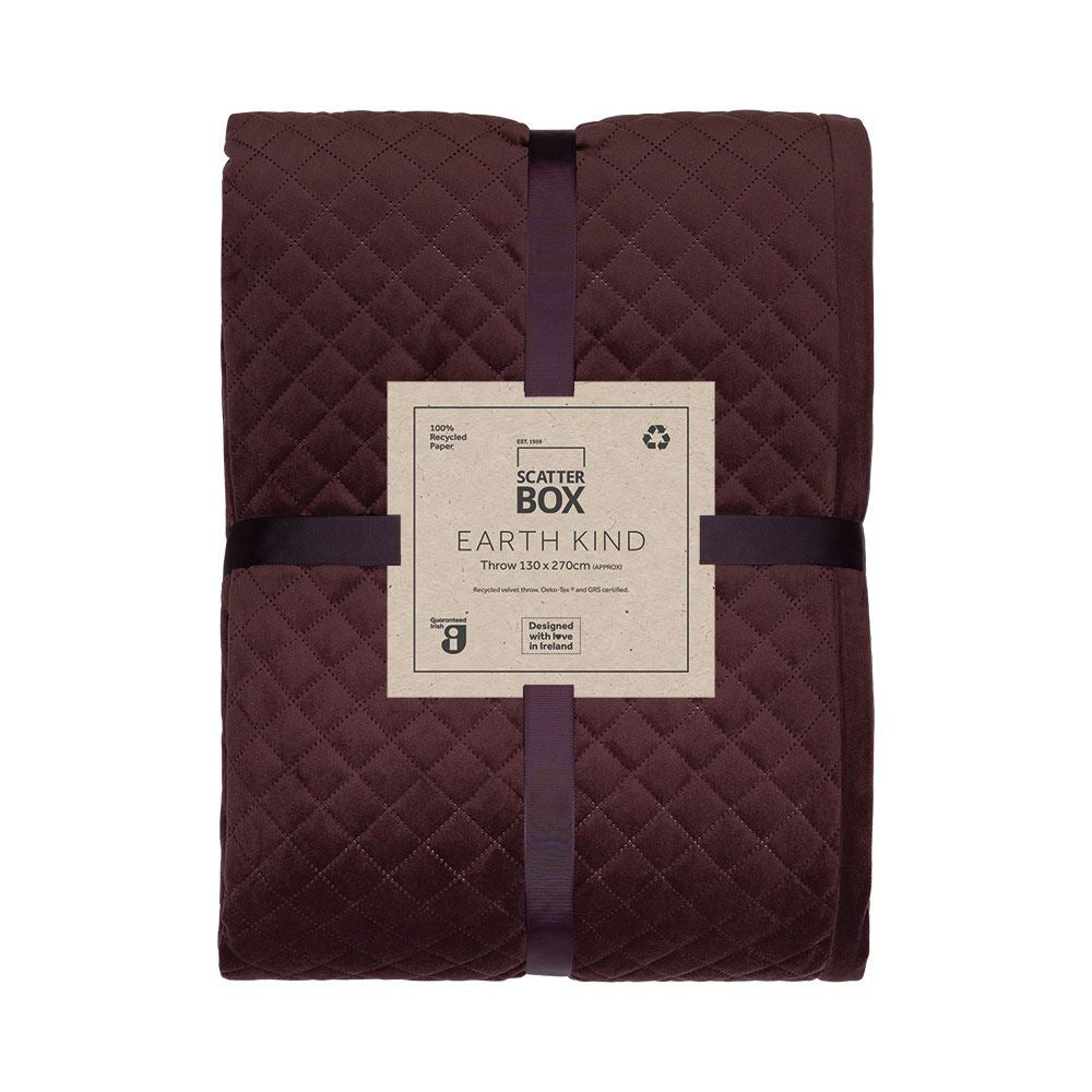Scatter Box Erin Diamond Geometric Quilted Throw