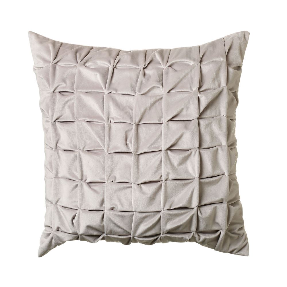 Scatter Box Origami Sculpted Velour Feather Filled Cushion, 45 x 45 Cm