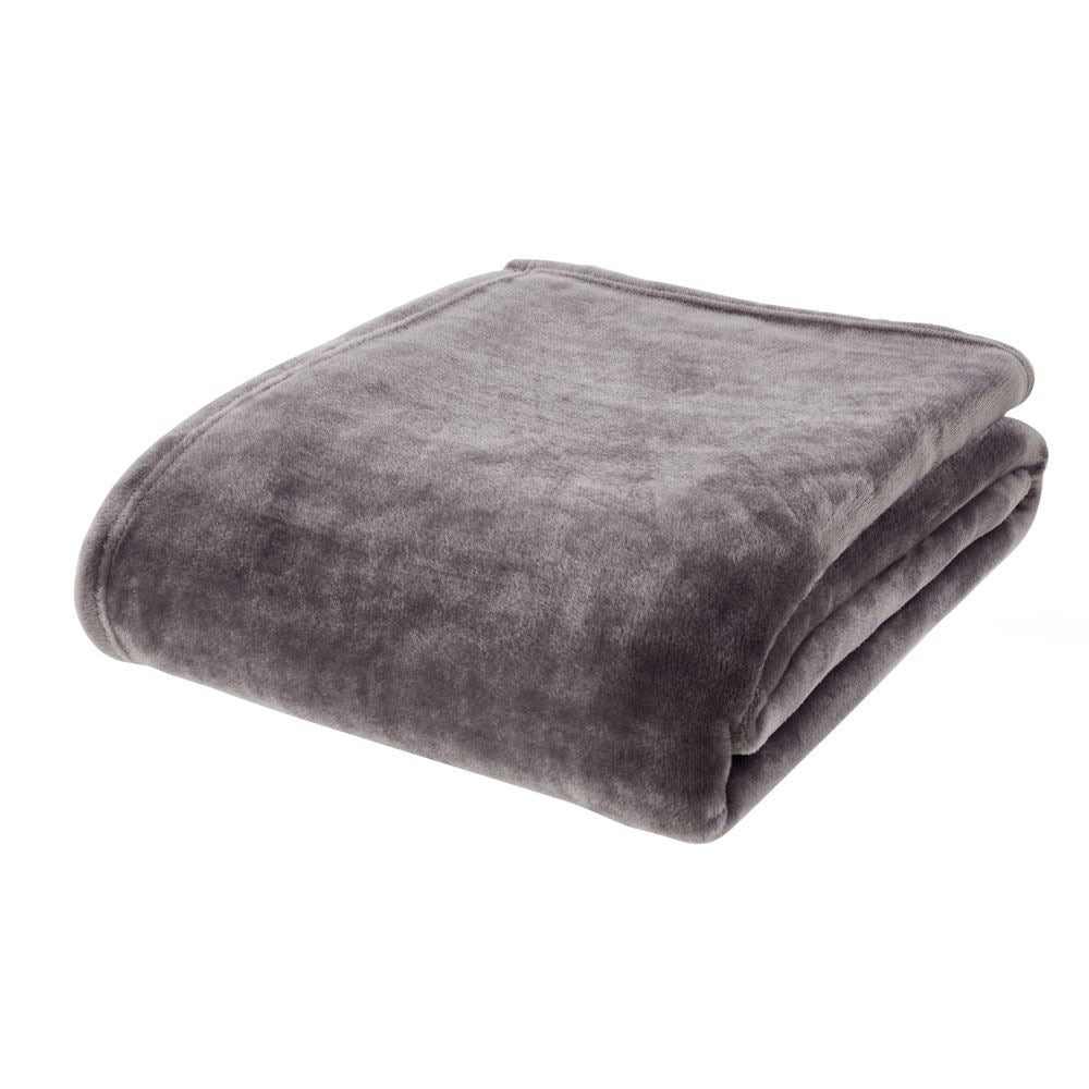 Catherine Lansfield Raschel Velvet Throw