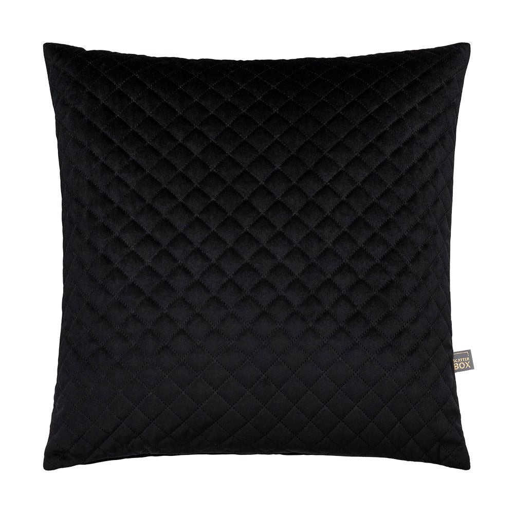 Scatter Box Erin Diamond Geometric Quilted Feather Filled Cushion