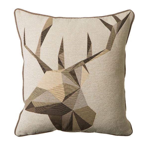 Scatter Box Norse Woven Jacquard Piped Feather Filled Cushion