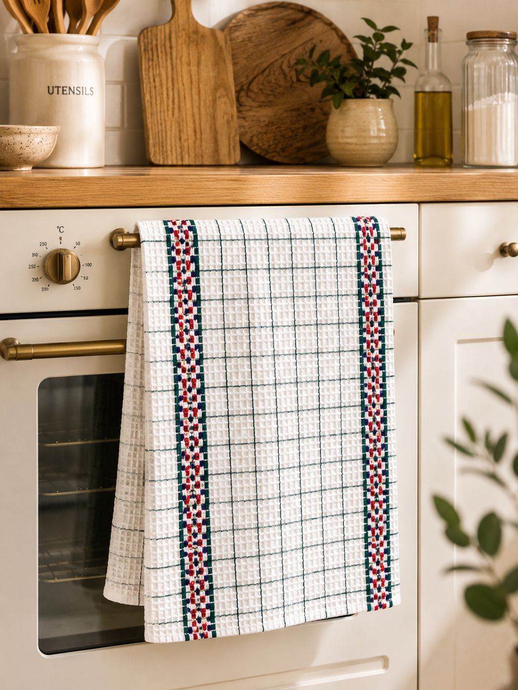 Night Zone Pack of 2 Hawai Tea Towels 100% Cotton