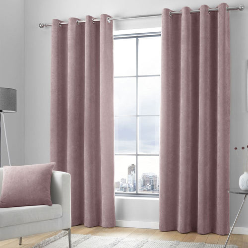 Appletree Signature Kilbride Cord Chenille Textured Eyelet Lined Curtains