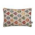 Scatter Box Poppy Floral Woven Jacquard Feather Filled Piped Edge Cushion