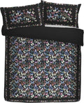 Soiree Papillon Butterflies Velvet Duvet Cover Set