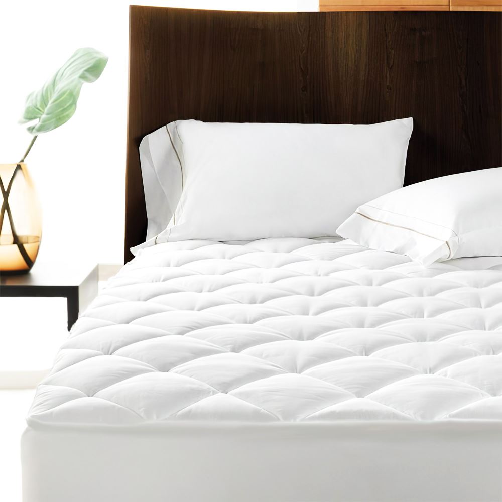 Linens Limited Luxury Polycotton Quilted Extra Deep Mattress Protector