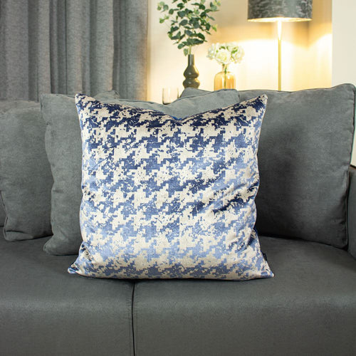 Ashley Wilde Nevado Houndstooth Jacquard Cushion Cover
