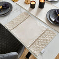Catherine Lansfield Deco Sequin 30x46 cm Dining Place Mat 4 Pack