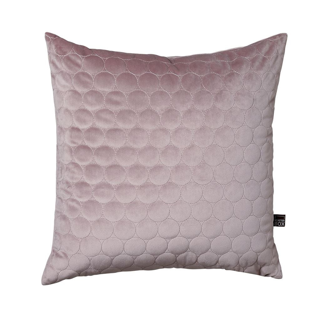 Scatter Box Halo Embroidered Velour Feather Filled Cushion