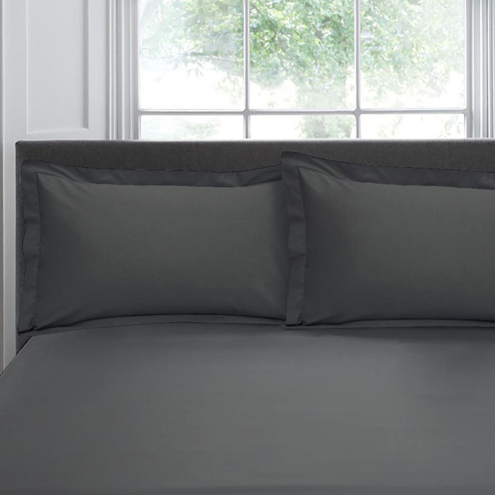Appletree 100% Cotton Percale 200 Thread Count Oxford Pillow Case
