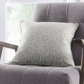 Appletree Loft Asha Geometric Diamond Jacquard Piped Edge Cushion Cover