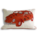 Paoletti Herbie Piped Boudoir Cushion Cover, 35 x 50 Cm