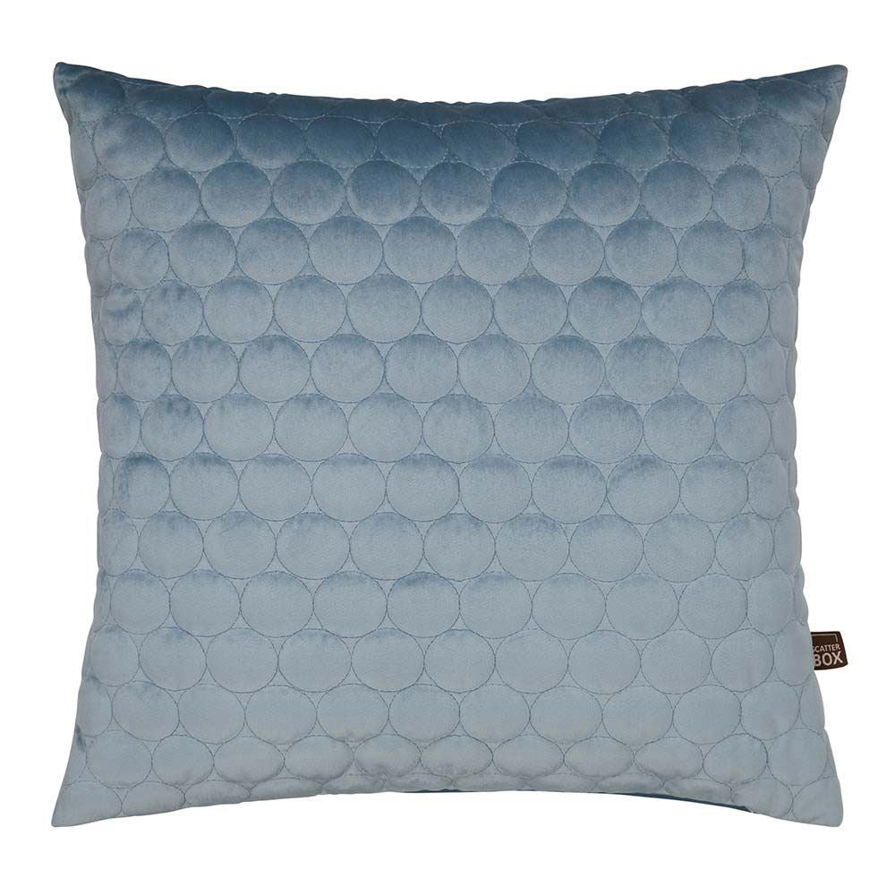 Scatter Box Halo Embroidered Velour Feather Filled Cushion