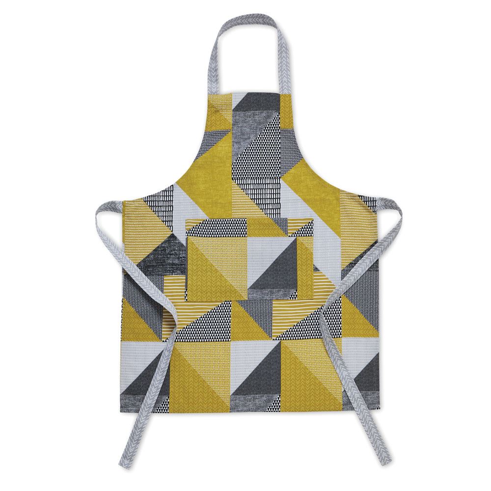 Catherine Lansfield Larsson Geo 100% Cotton Apron
