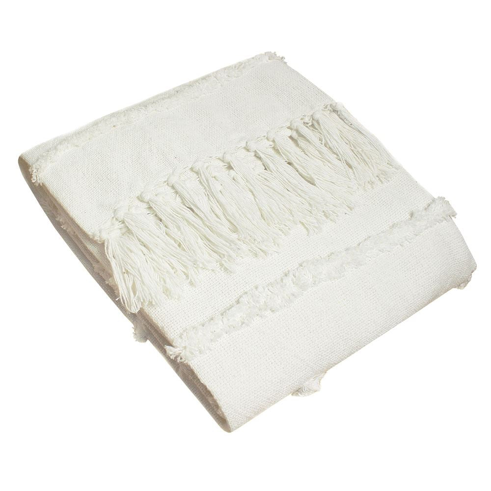 Furn Jakarta Tufted 100% Cotton Fringed Throw