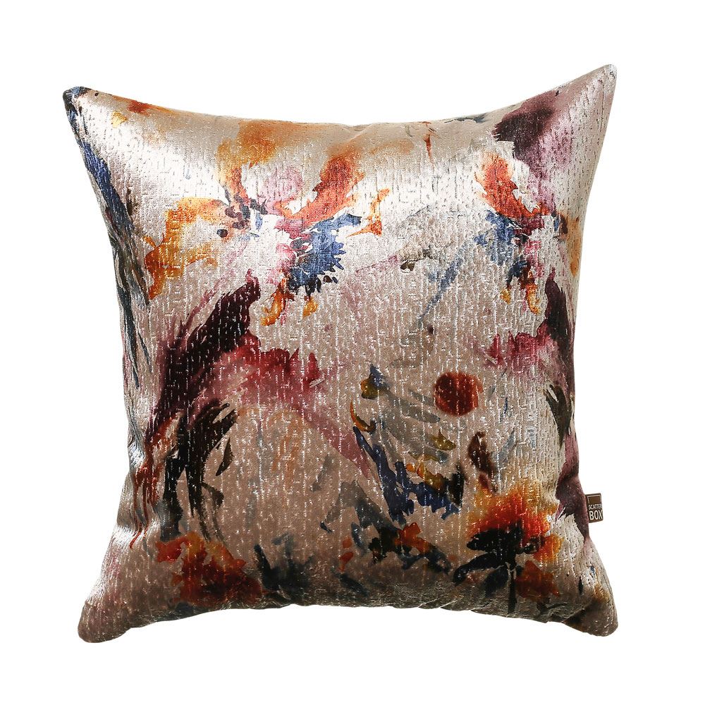 Scatter Box Mystique Cut Velvet Feather Filled Cushion