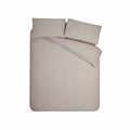 Catherine Lansfield Crinkle Seersucker Textured Duvet Cover Set