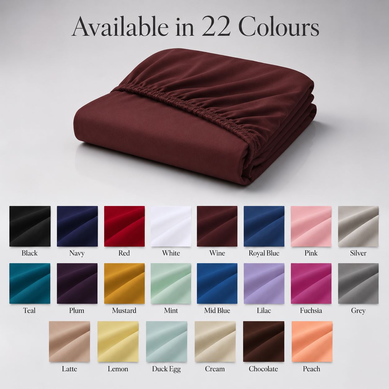 Night Zone Easy-care extra deep fitted sheets