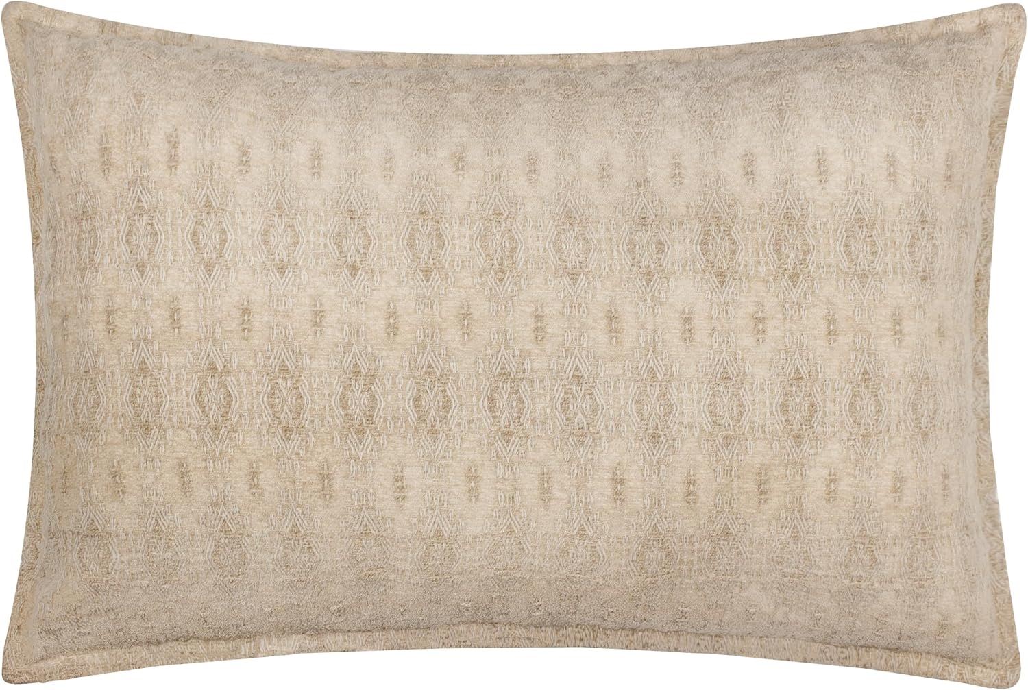 Yard Ramas Jacquard Textured 100% Cotton Piped Edge Cushion Cover