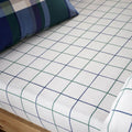 Catherine Lansfield Brushed Tartan Check 12 Inch Deep Fitted Sheet
