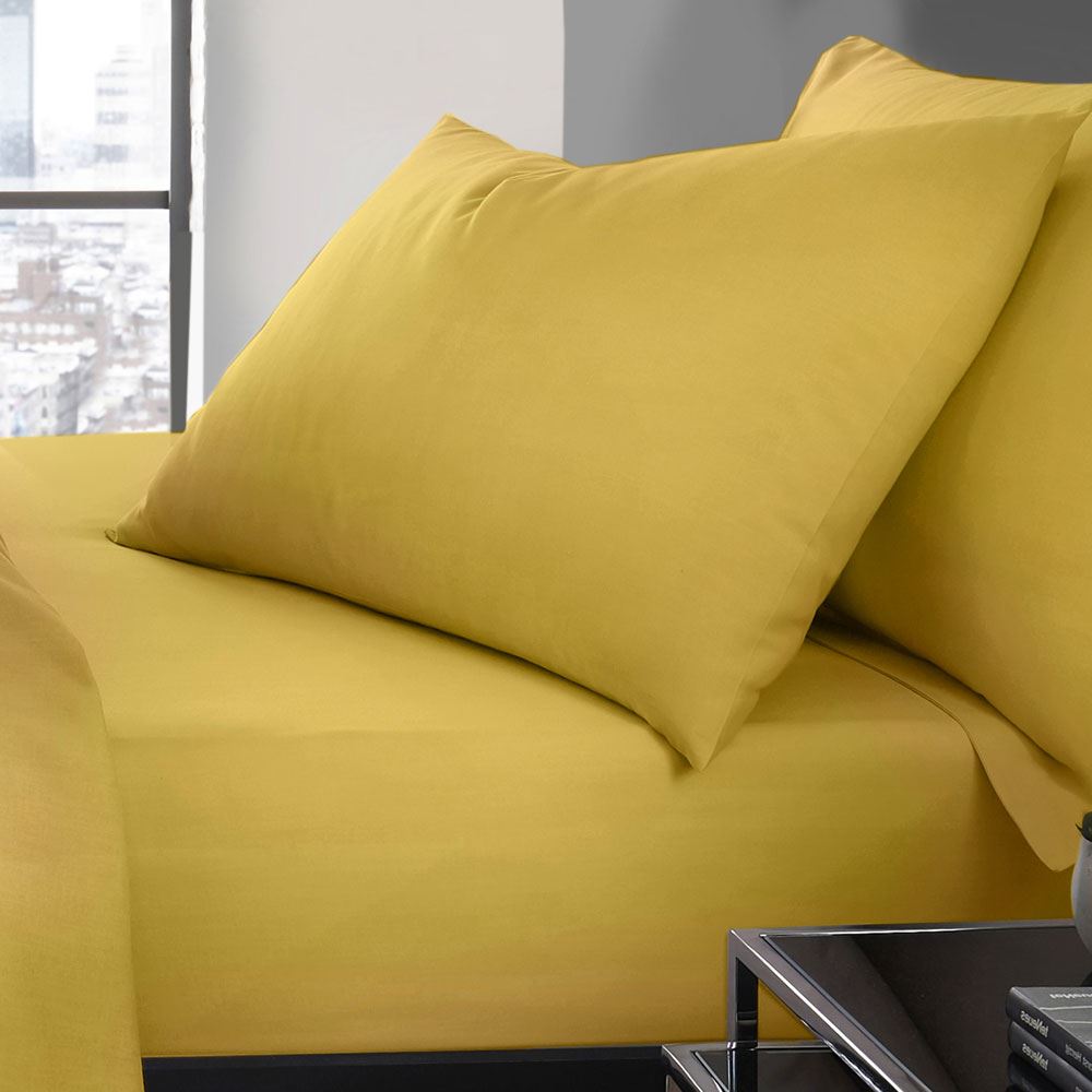 Serene Plain Dye Collection Easy Care Housewife Pillow Case